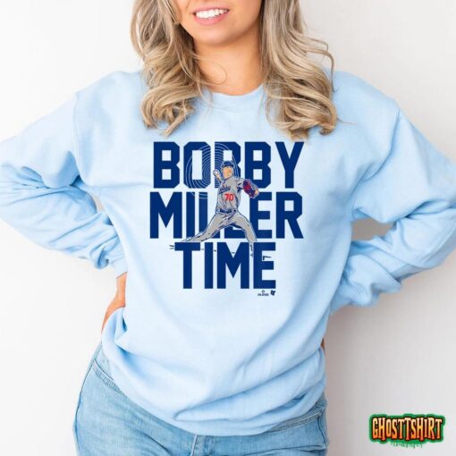 Bobby Miller Time – Los Angeles Baseball T-Shirt