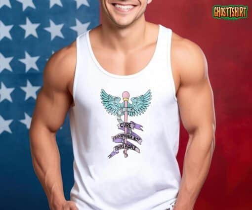 Cure Transphobia Not Trans People LGBT Pride 2023 T-Shirt