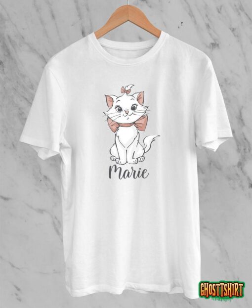 Disney The Aristocats Marie Classic Painting Cute Portrait T-Shirt