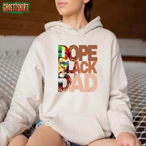 Dope Black Dad Juneteenth Father’s Day Black Man king T-Shirt