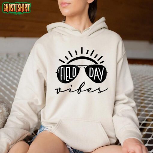 Field Day Vibes Funny Shirt For Teacher Kids Field Day T-Shirt