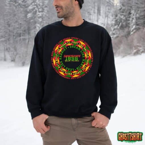 Juneteenth Dream Like Leaders Black History Men Women Boys T-Shirt