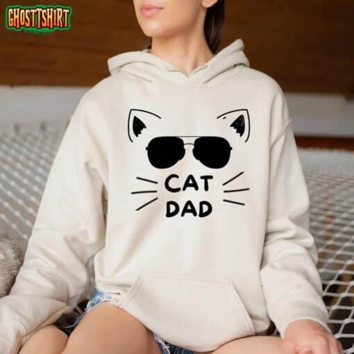 Mens Cat Dad T-Shirt