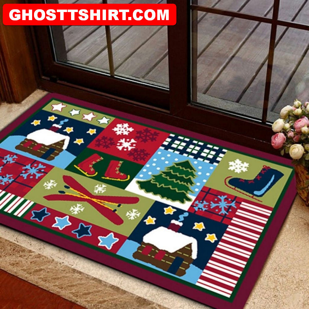 Outdoor Christmas Doormat 