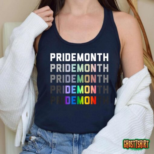 Pride Month Demon LGBT Gay Pride Month Transgender Lesbian T-Shirt
