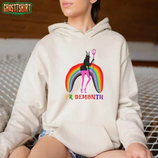 Pride Month Demon LGBT Gay Pride Month Transgender Lesbian T-Shirt