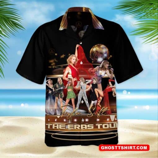 Taylor Swift Hawaiian Shirt The Eras Tour Light Concert Stage Best Hawaiian Shirts