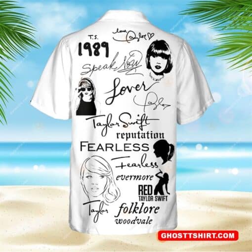 Taylor’s Version Shirt Black And White Best Hawaiian Shirts