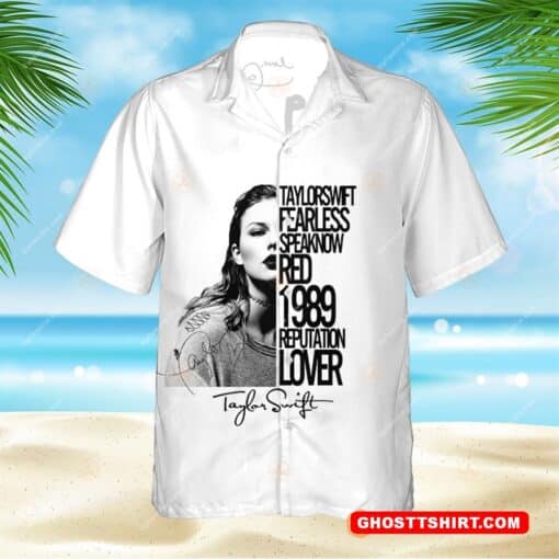 Taylor’s Version Shirt Black And White Best Hawaiian Shirts