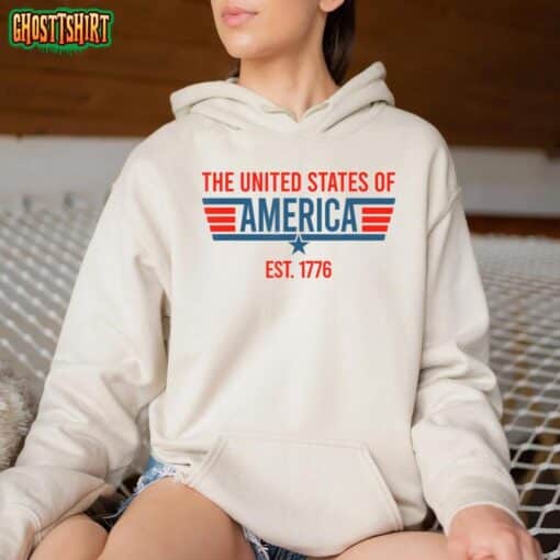 The United States of America Est July 4th 1776 Patriotic USA T-Shirt