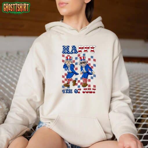 Uncle Sam Griddy Dance Funny 4th of July Independence Day T-Shirt