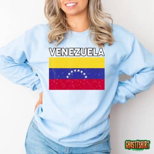 Venezuela Flag Venezuelan Hispanic Heritage Month Kids Women T-Shirt