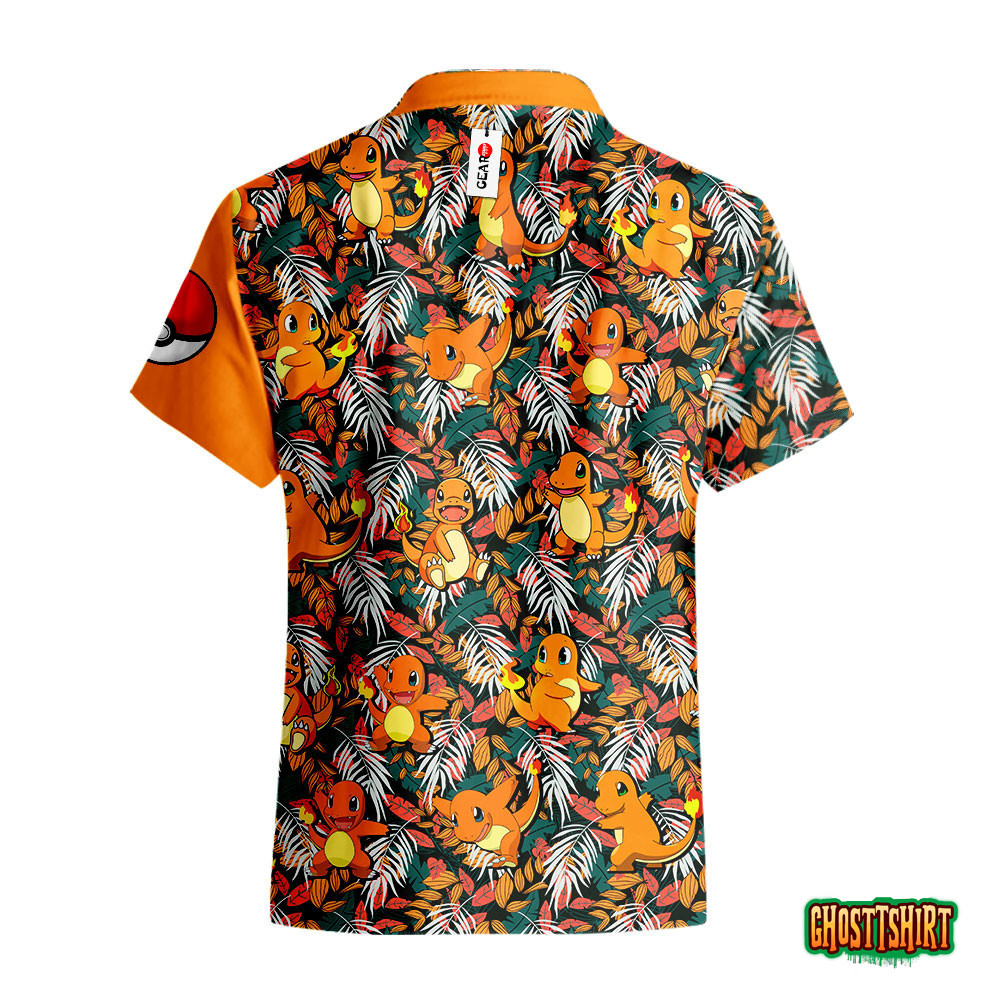 Charmander Anime Hawaiian Shirts