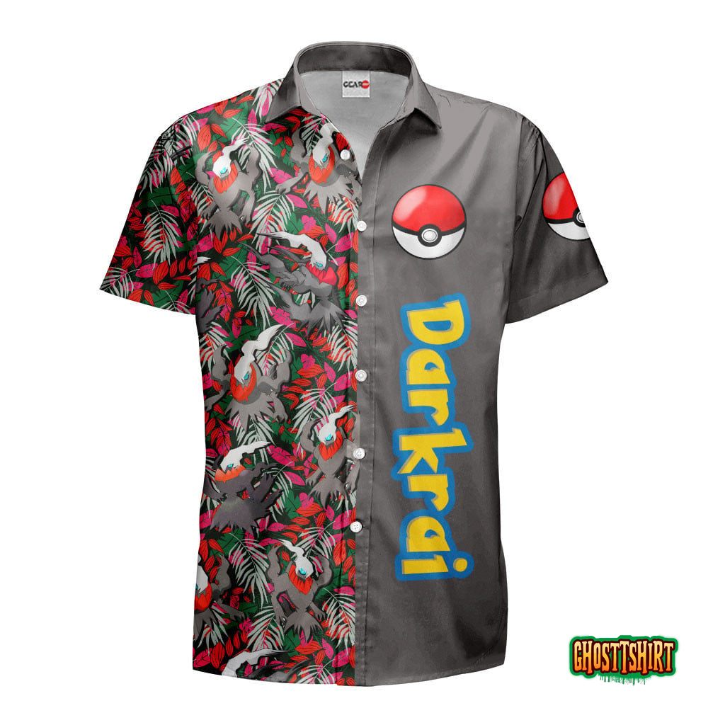 Darkrai Anime Hawaiian Shirts