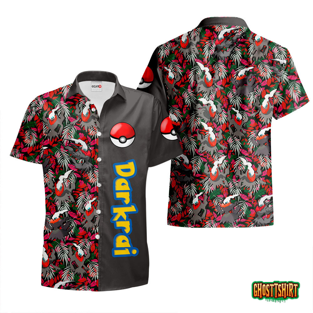 Darkrai Anime Hawaiian Shirts