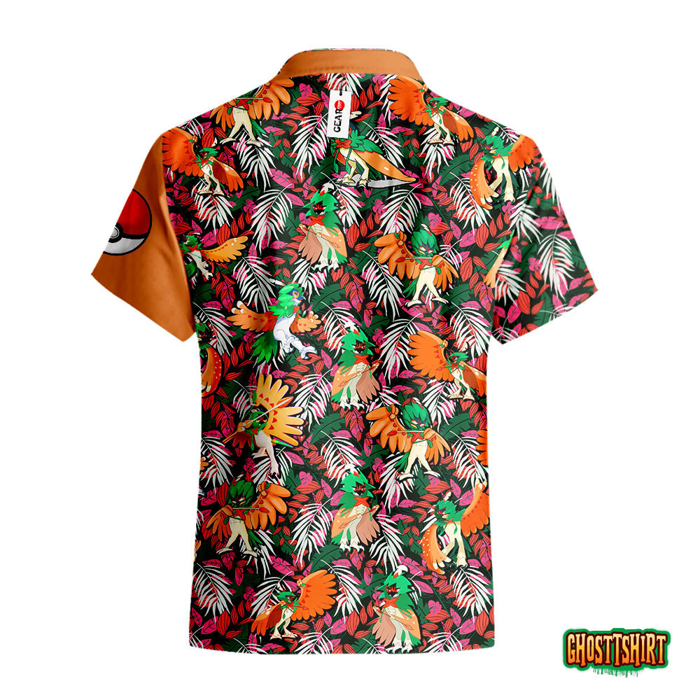 Decidueye Anime Hawaiian Shirts