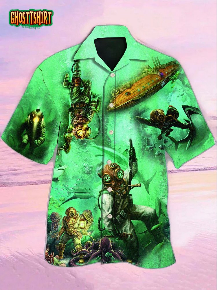 Deep Sea Octopus Hawaiian Shirt