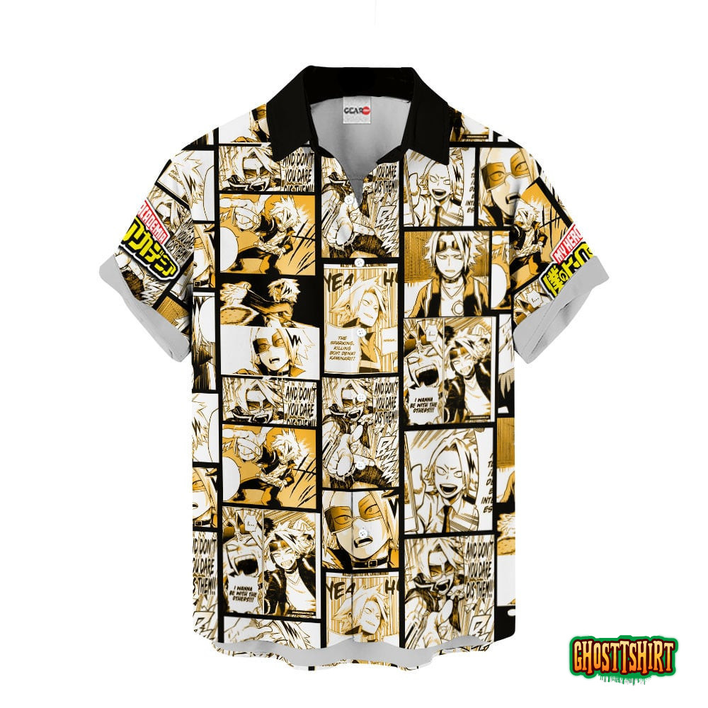 Denki Kaminari Anime Hawaiian Shirts