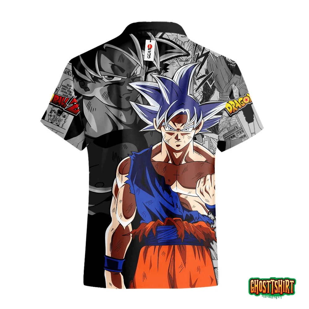 Goku Ultra Instinct Anime Hawaiian Shirts V1 