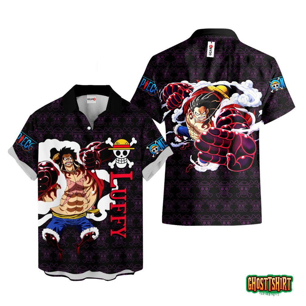 Luffy Gear 4 Anime Hawaiian Shirts