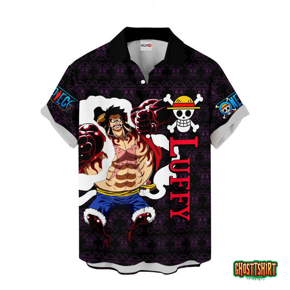 Luffy Gear 4 Anime Hawaiian Shirts