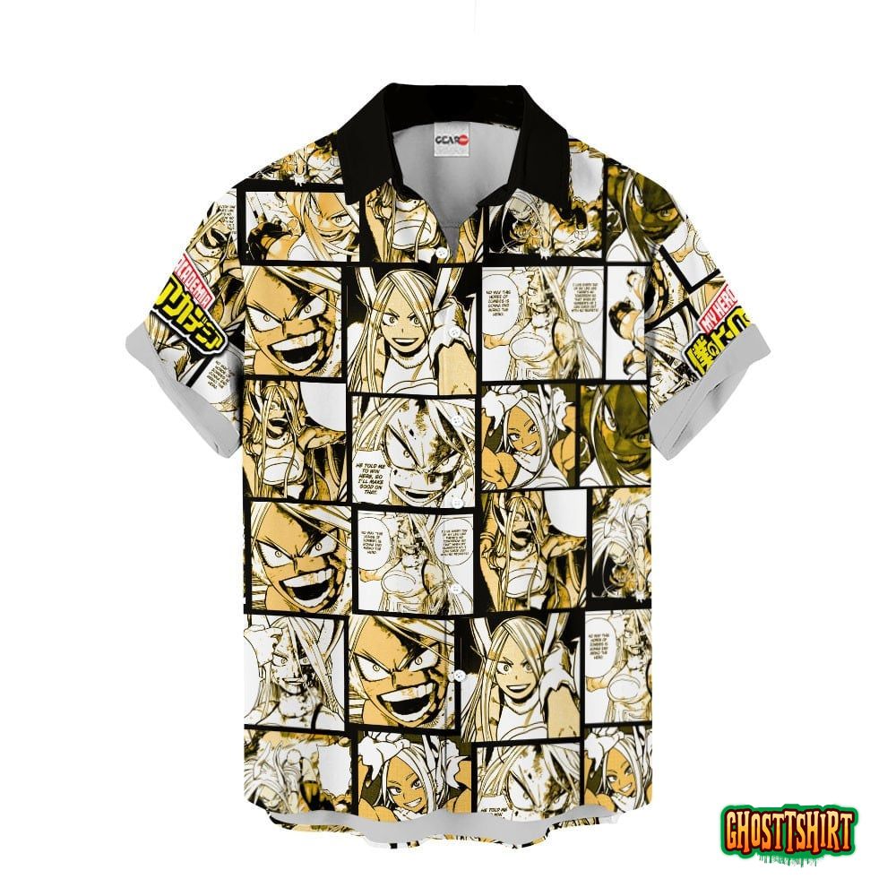 Mirko Anime Hawaiian Shirts