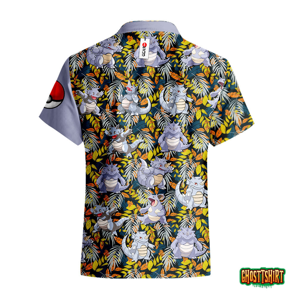 Rhydon Anime Hawaiian Shirts