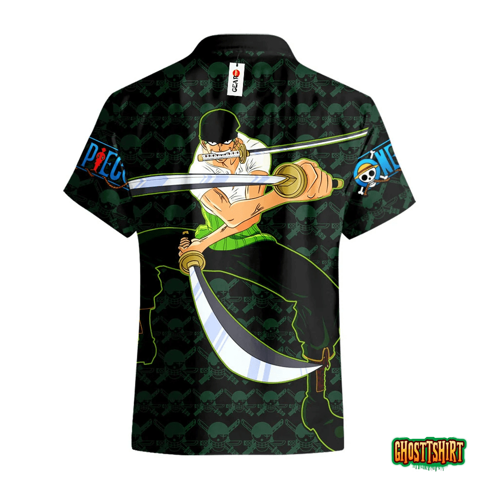 Roronoa Zoro Anime Hawaiian Shirts