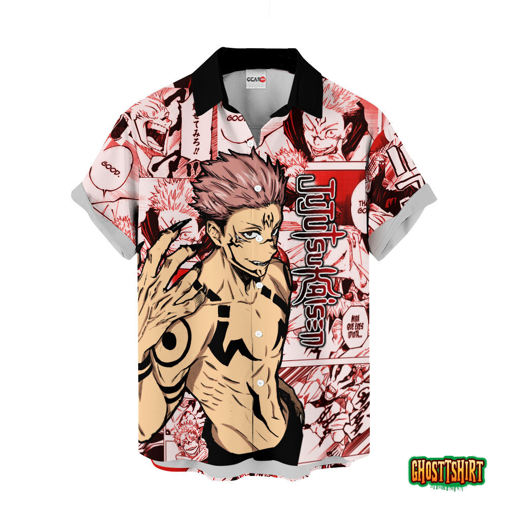 Sukuna Ryoumen Anime Hawaiian Shirts