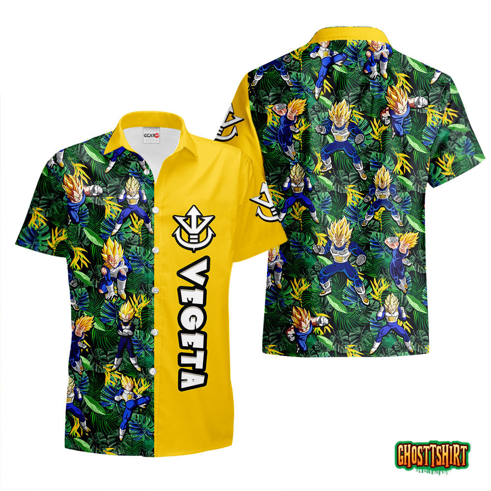 Vegeta Super Saiyan Anime Hawaiian Shirts