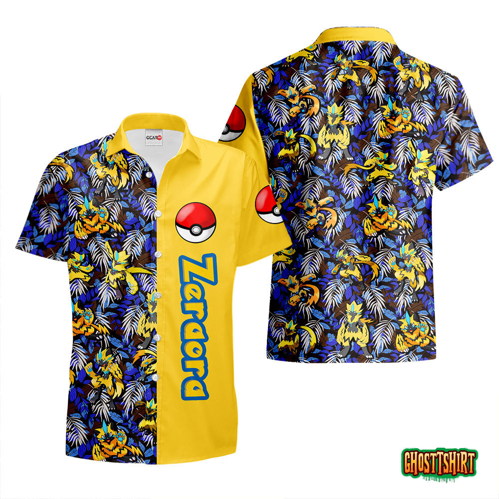 Zeraora Anime Hawaiian Shirts