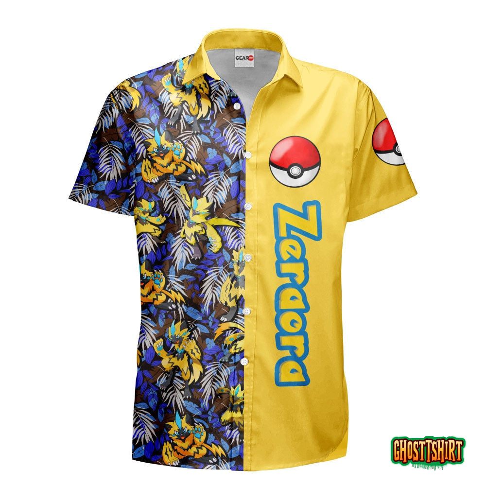 Zeraora Anime Hawaiian Shirts