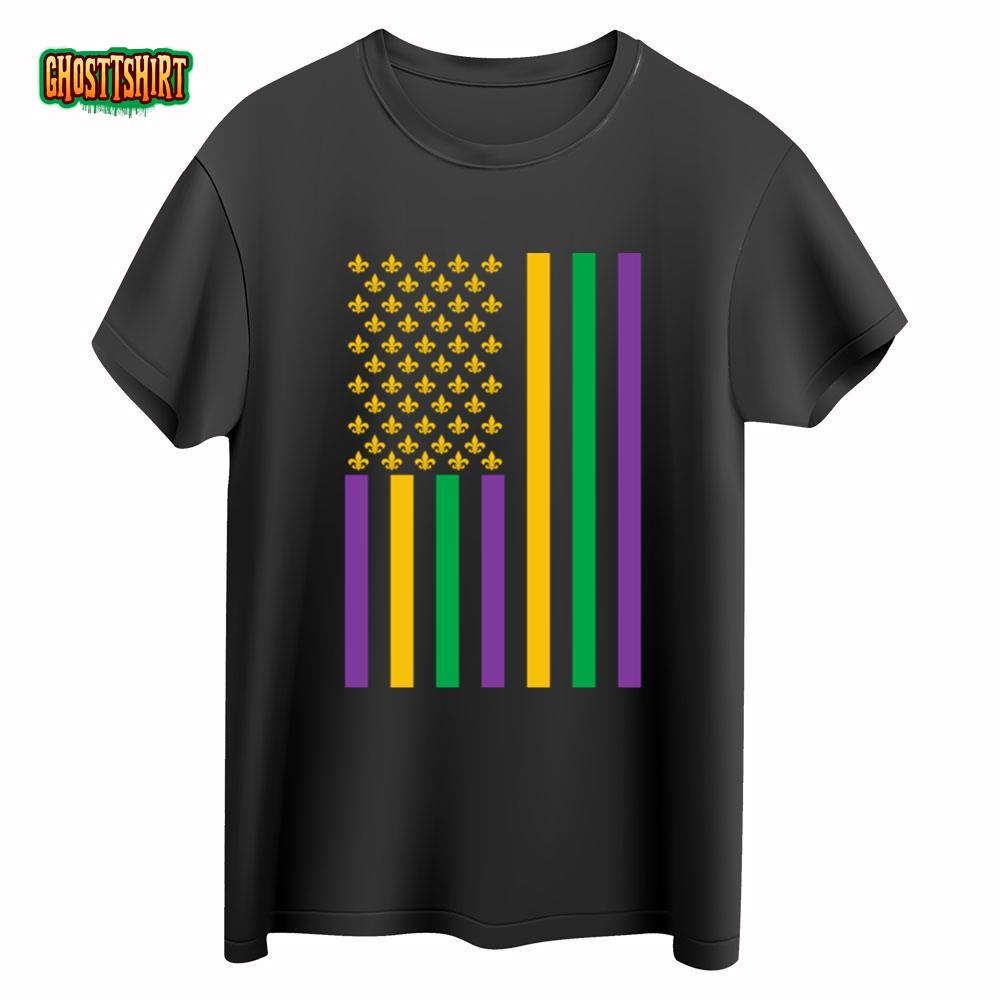 flag mardi gras shirts