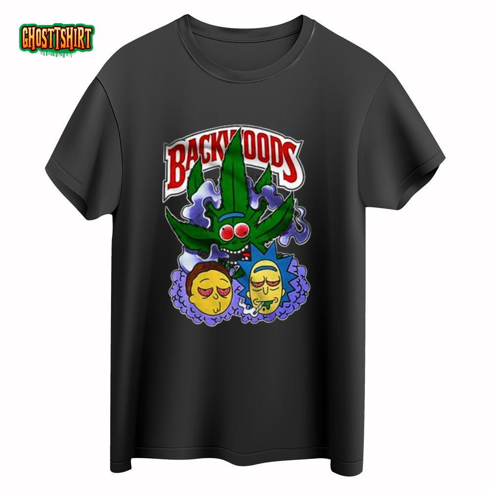 Backwoods Rick And Morty Marijuana T-Shirt