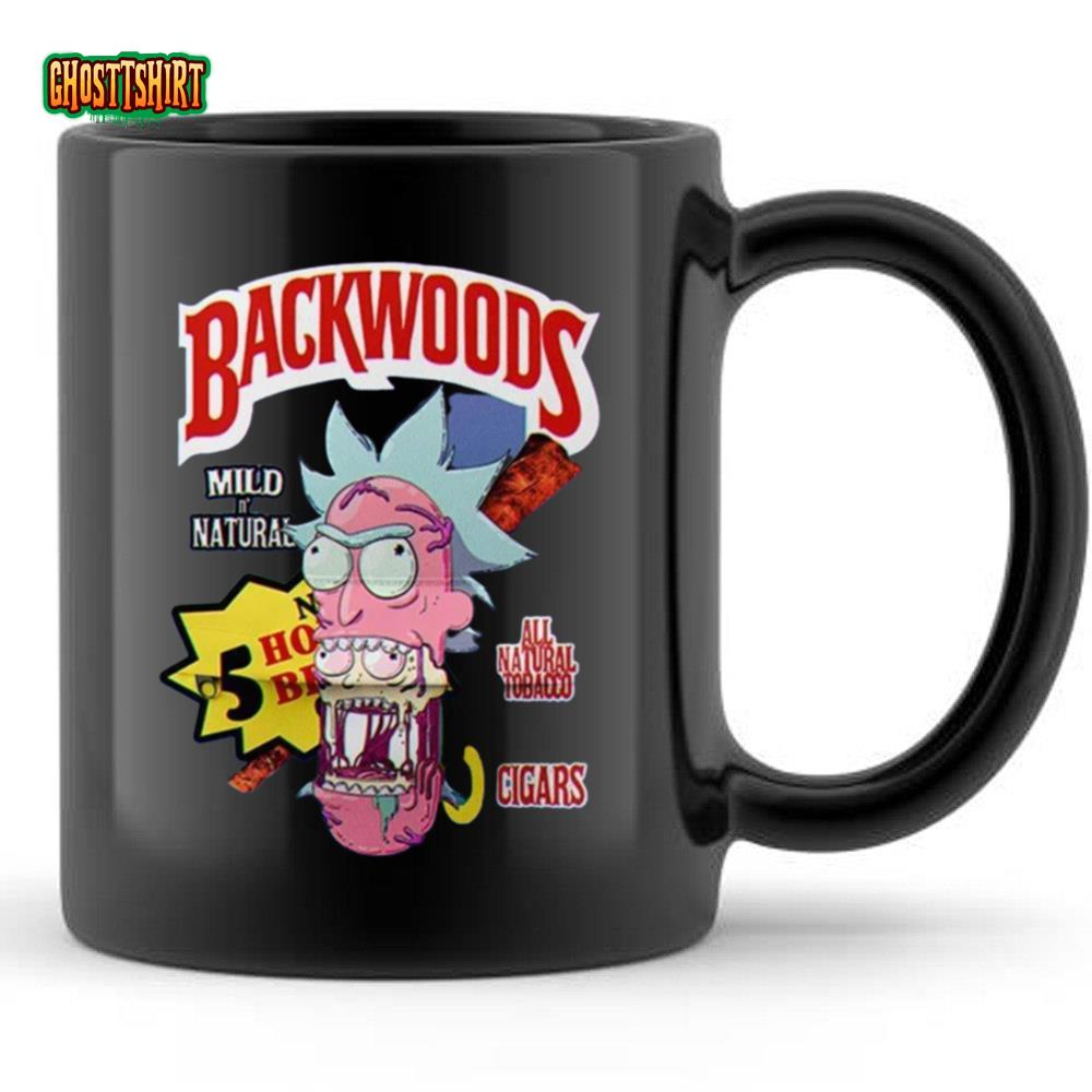 Backwoods Rick And Morty T-Shirt For Kids