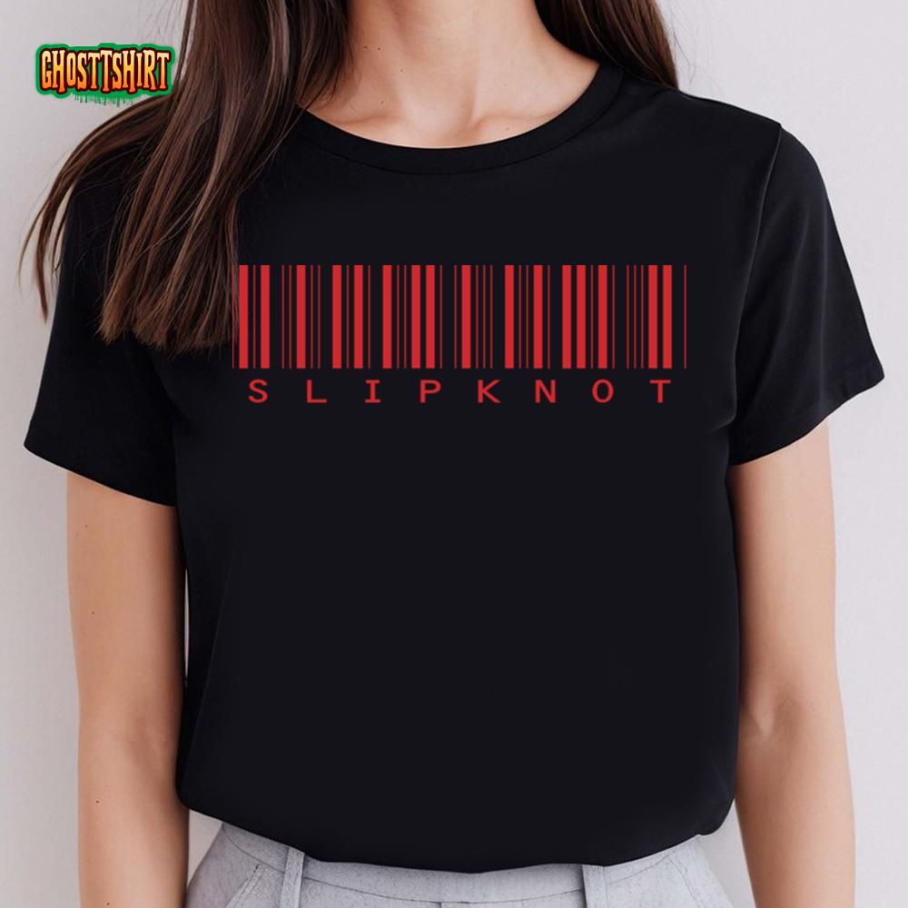 Blood Red Barcode Slipknot T-Shirt