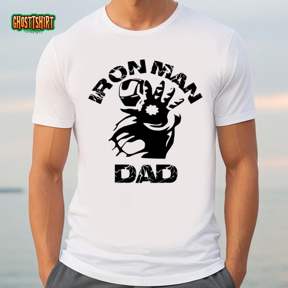 Dad Iron Man Tee, Avengers Dad T-shirt, Iron Man Dad Shirt