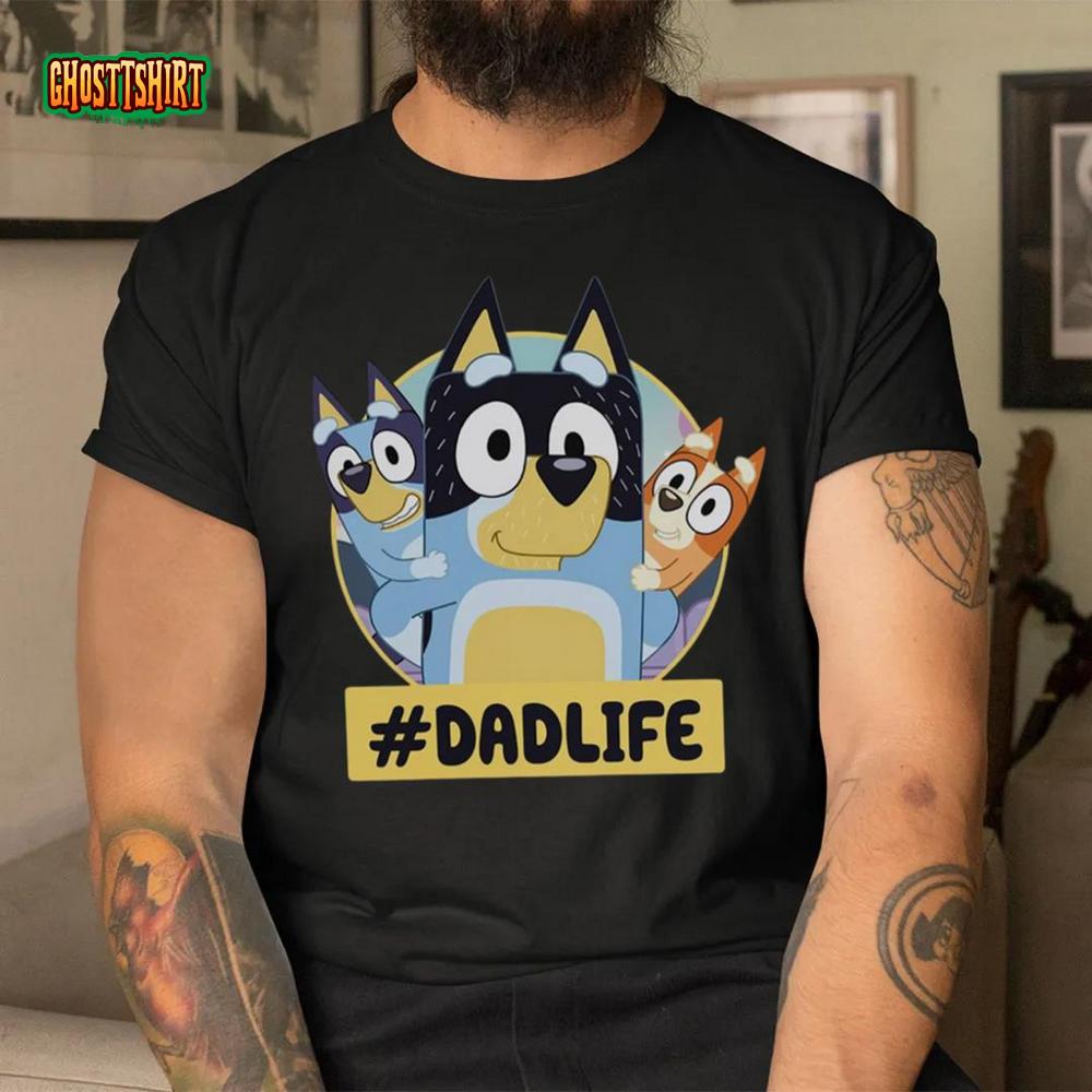 Dad Life Bluey Shirt, Dad Life Shirt, Bluey Dad Shirt, Bluey Bingo ...