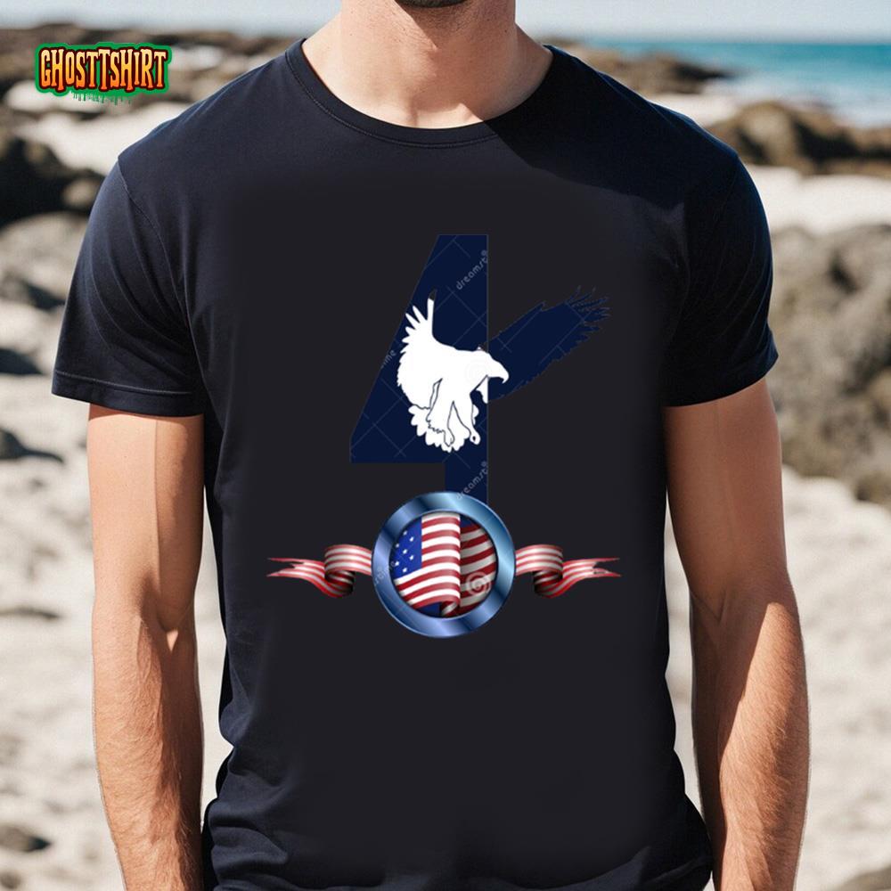 Happy Independence Day Eagle Shirt Fourth Of July Shirt 6307