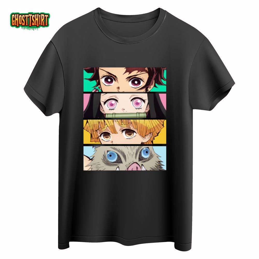 Men's Demon Slayer Kimetsu No Yaiba Graphic T-Shirt