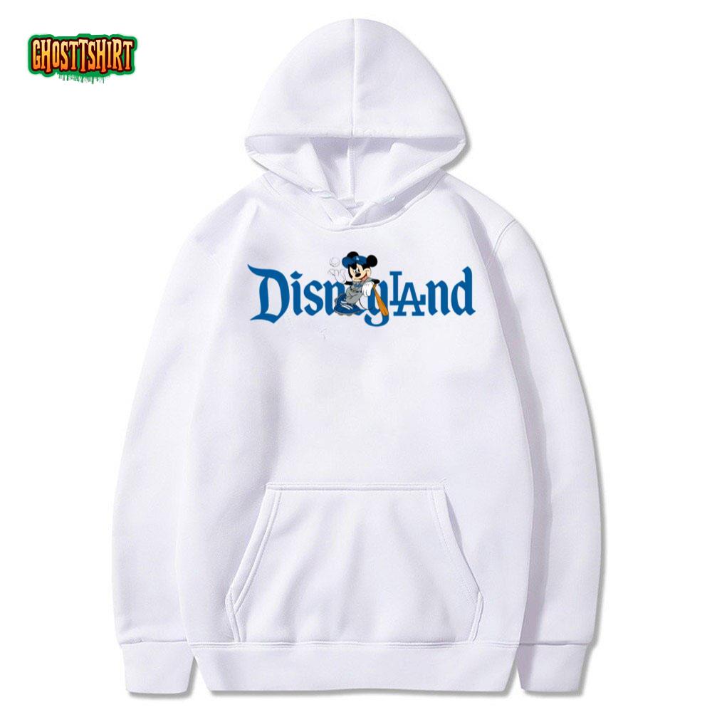 Mickey Mouse Disney LAnd Dodgers MLB Baseball T-Shirt