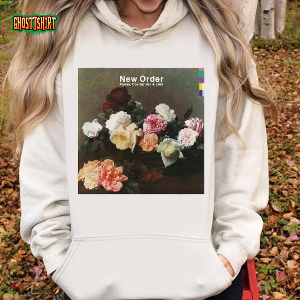 New Order Shirt, Power Corruption Lies, Vintage 80s Shirt