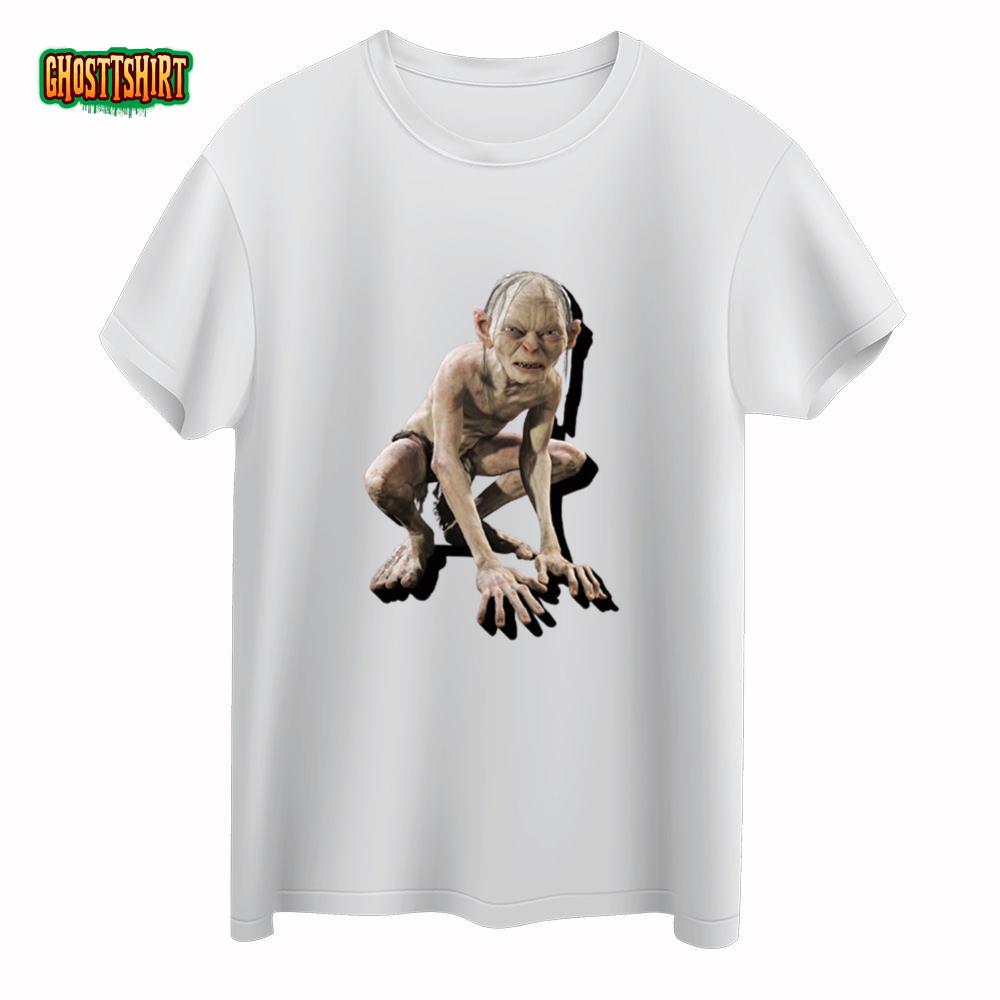 Official The Lord Of The Rings Gollum T Shirt Horror Game