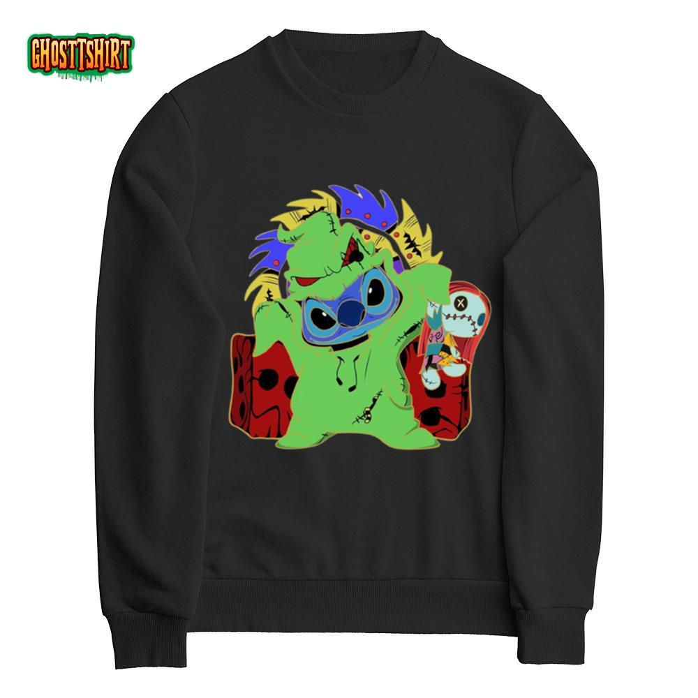 Oogie Boogie Lilo Stitch Nightmare Before Xmas T-Shirt