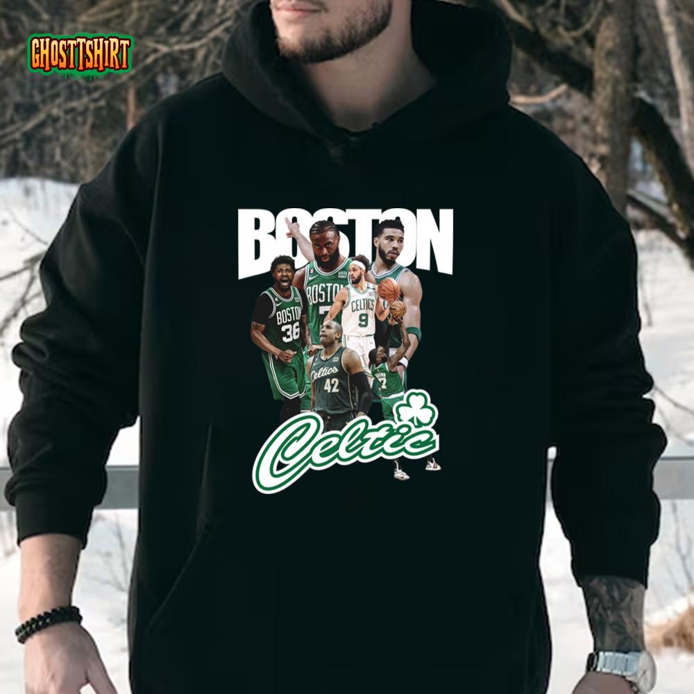 Marcus Smart Vintage Shirt, Boston Celtics NBA Sweatshirt, Retro