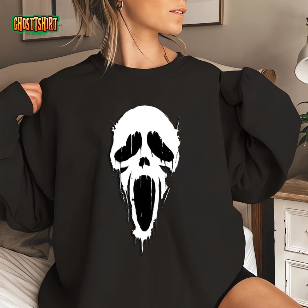 Scream Ghostface T-Shirt Horror Movie 2023