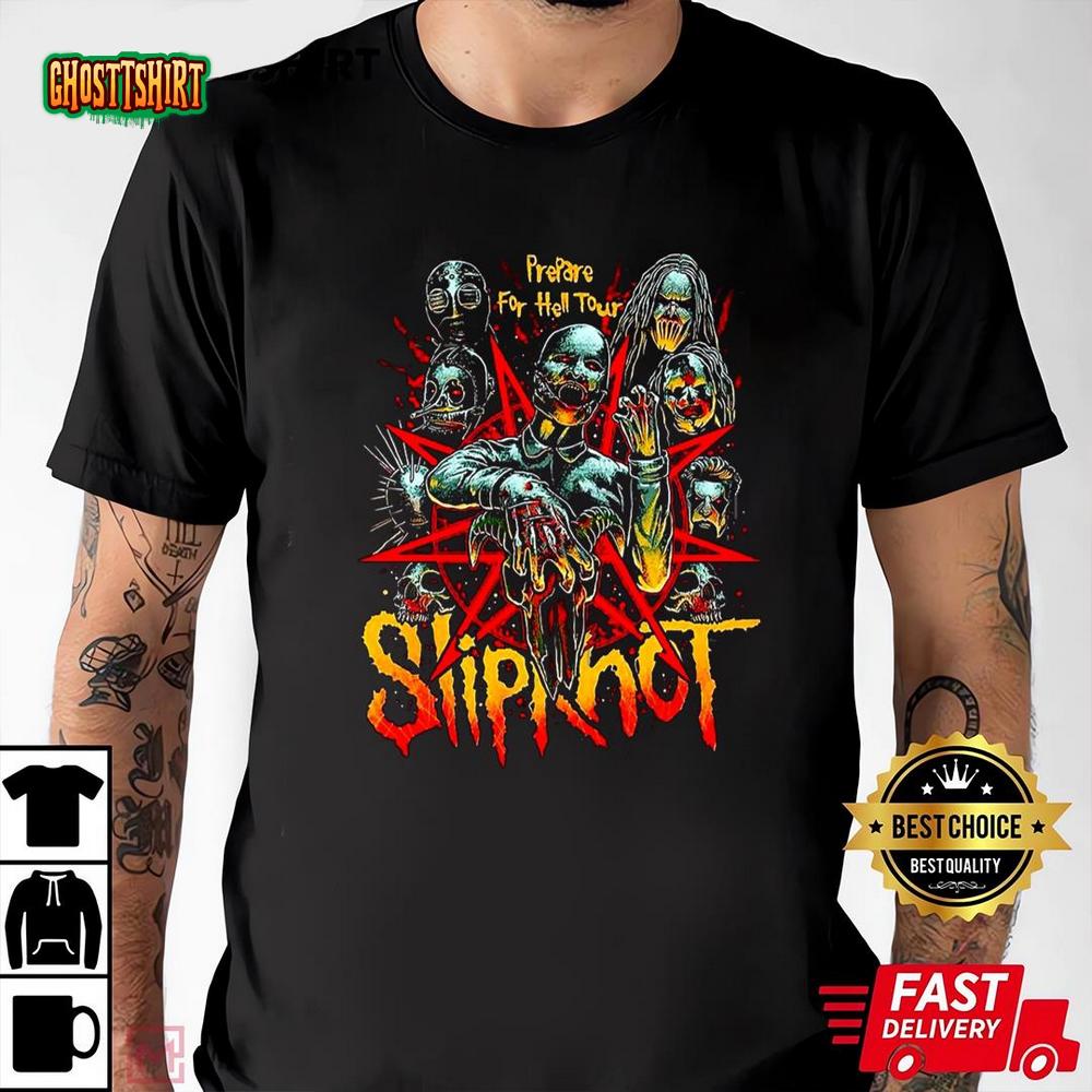 Slipknot Prepare For Hell Tour Shirt