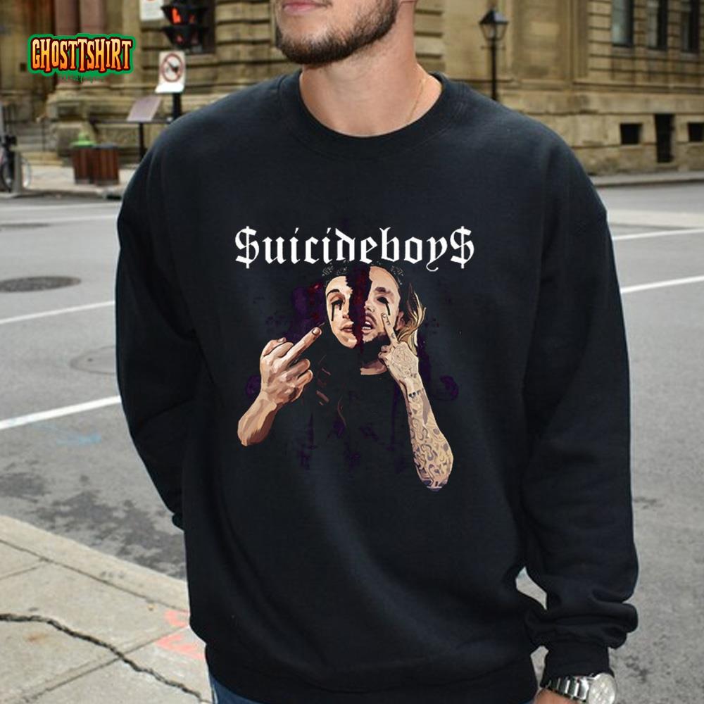 Suicideboys Gbc Ghostemane Lil Peep Pump T Shirt