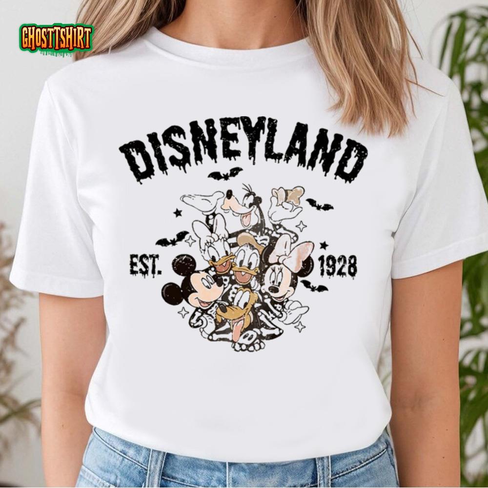 Vintage Disneyland Halloween Sweatshirt, Mickey And Friends Halloween ...