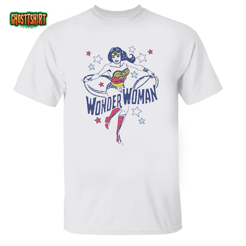 Vintage Wonder Woman T-Shirt For Girls Kids